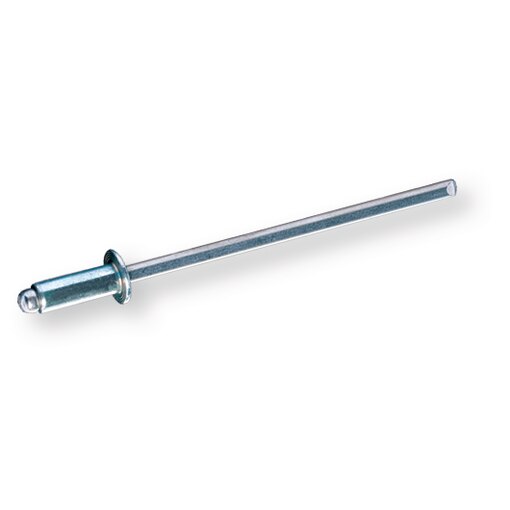 Blind rivet, flat head, Ø 3,2 x 10, nickel-copper (Monel)/st.steel A4